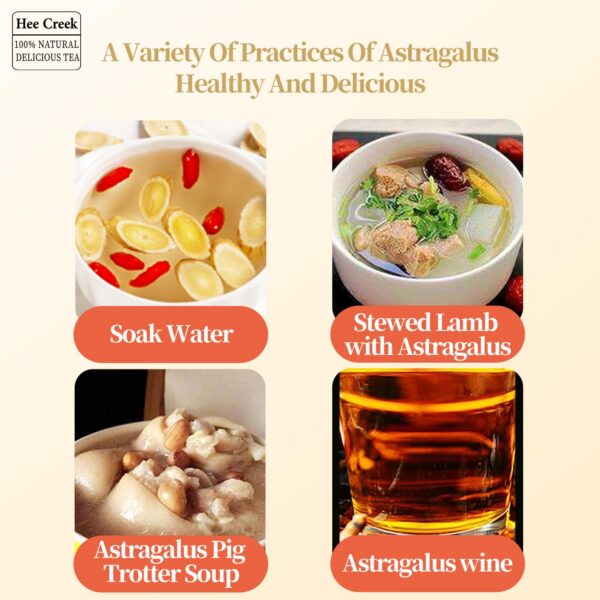 Astrágalo natural sin aditivos para té y usos culinarios