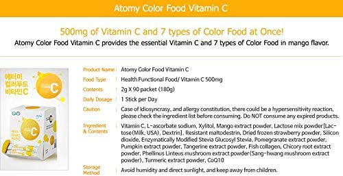 ATOMY polvo vitamina c para sistema inmunológico