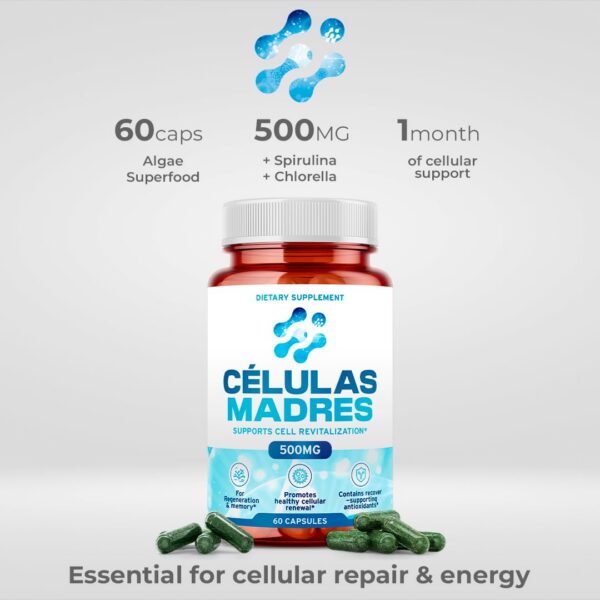 Frasco Stem Cell sobre fondo blanco