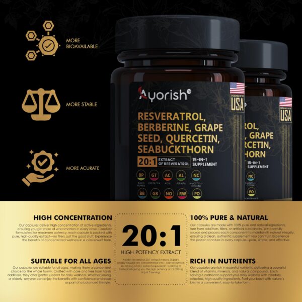 Frasco con etiqueta lateral