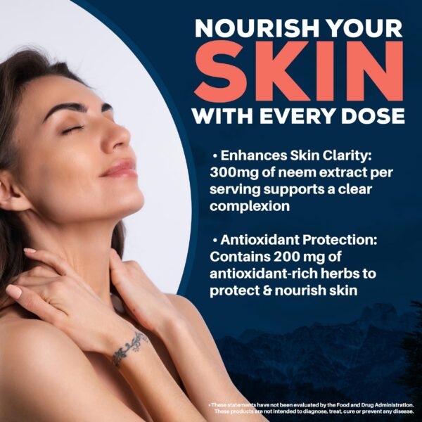 Version 1.0.0 Suplementos herbales Ayush Herbs Neem Plus apoyo salud digestiva