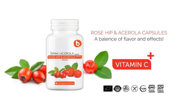 Imagen de cápsulas b Organic Vitamina C 1000mg