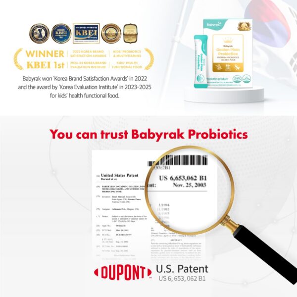 Babyrak probióticos para niños soporte digestivo saludable