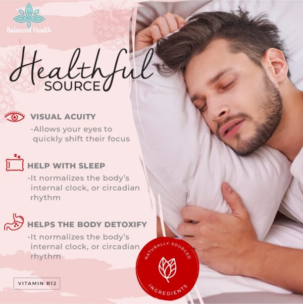 Bote Balanced Health B12 sabor frambuesa