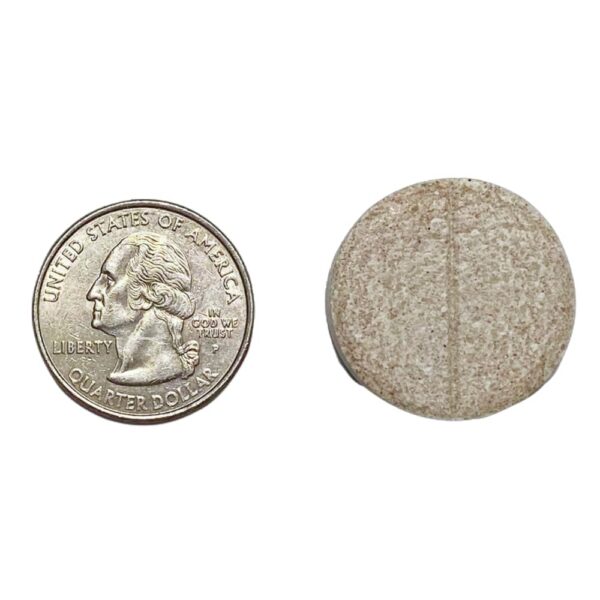 Frasco y empaque en estante