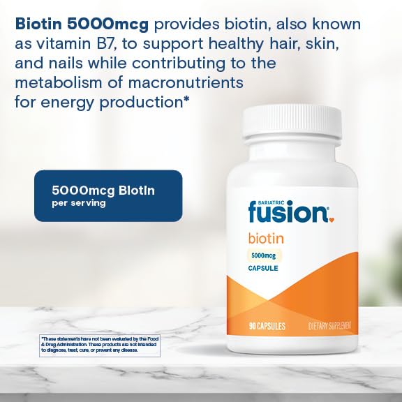 Bariatric Fusion apoyo de metabolismo con biotina cápsulas