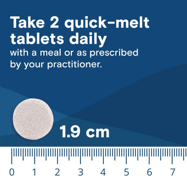 Parte trasera del envase Bariatric Fusion multivitamínico