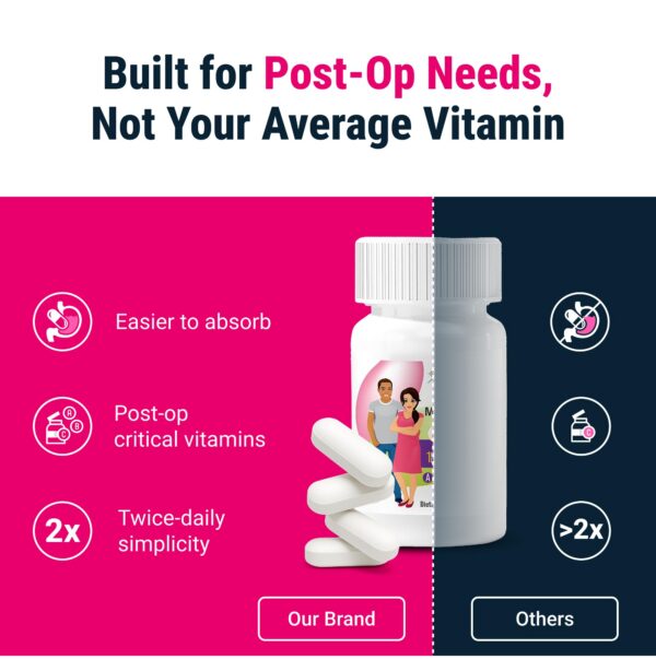 Frasco BariatricPal citrato calcio D3 tapa