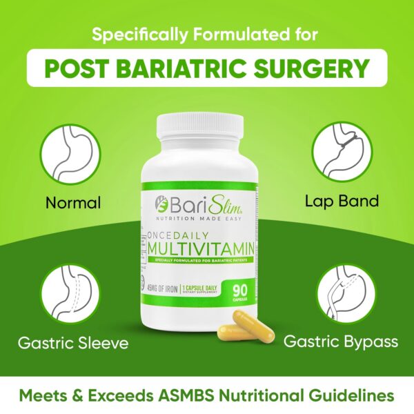 Version 1.0.0 BariSlim suplemento multivitamínico para cirugía bariátrica