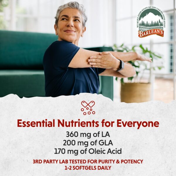 Barlean's aceite de borraja soporte sistema inmune y articulaciones