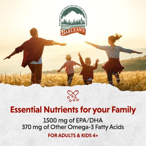 Cucharón de aceite de pescado Barlean's