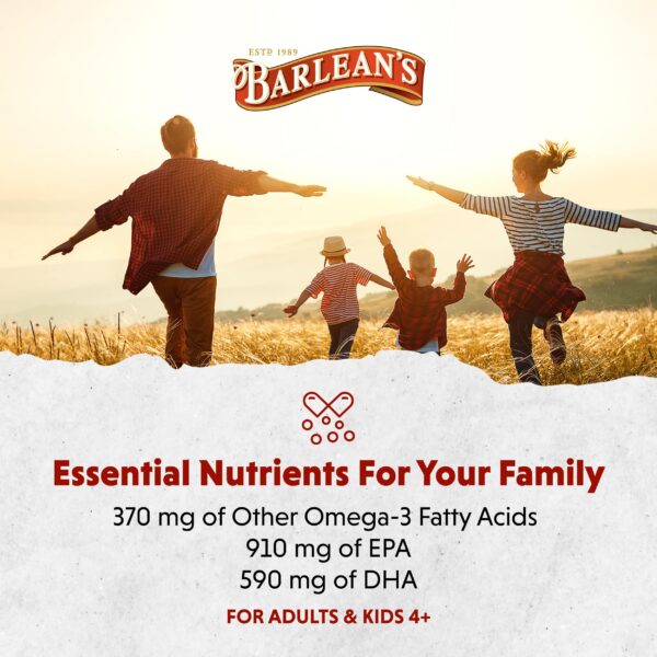 Ingredientes Omega-3-6-9 Barlean's