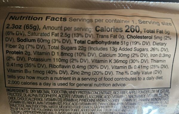 Version 1.0.0 Barra First Strike energía CranRaspberry MRE