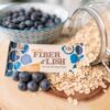 Barra nutritiva NuGo Fiber d'Lish con 12 gramos de fibra