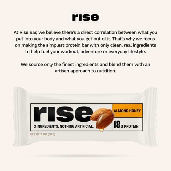 Barritas Rise embaladas listas para llevar
