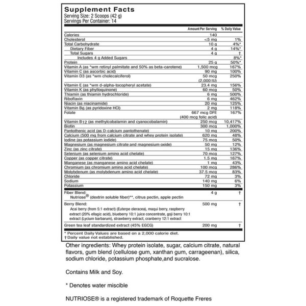 Batido Celebrate Vitamins sabor vainilla para post cirugía bariátrica