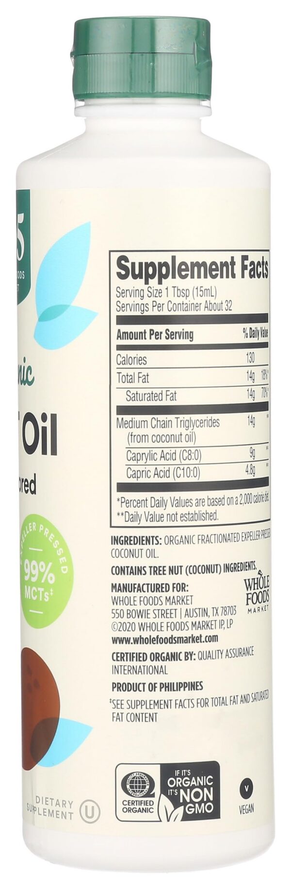 batido con aceite MCT