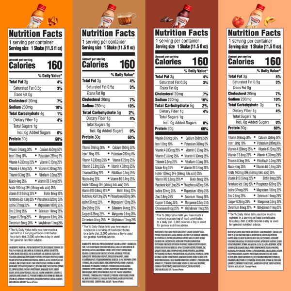 Batido sabor cafe latte Premier Protein variedad 8 sabores