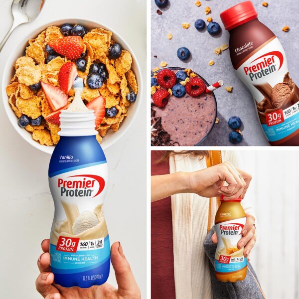 Batido sabor fresa con crema Premier Protein 30g proteína