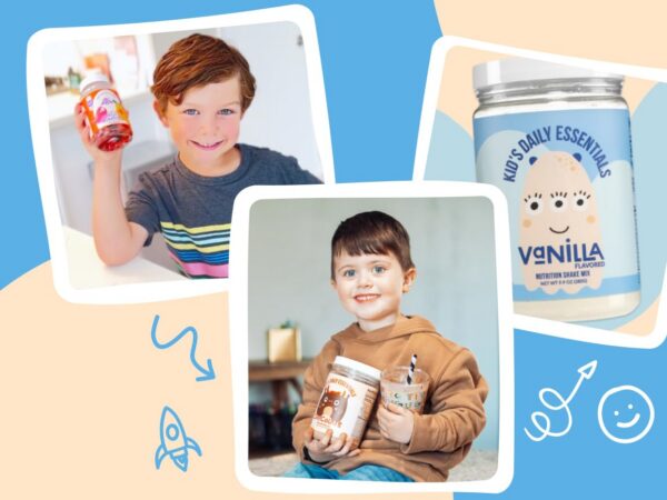 Batido de proteínas saludables para niños Naked Vanilla