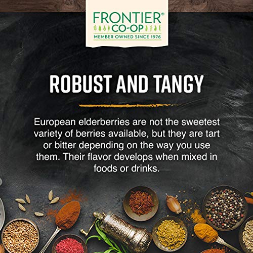 Frutas naturales secas saúco sin aditivos Frontier Co-op