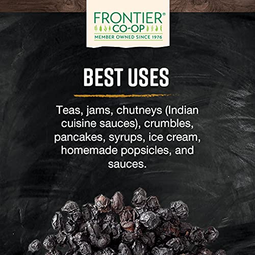 Bayas saúco para té y postres en paquete grande