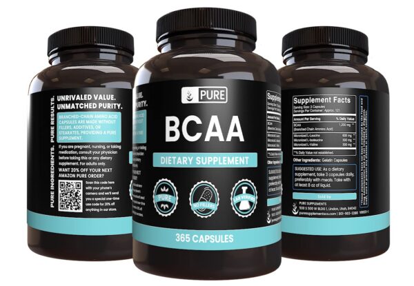 Cápsulas BCAA en blister