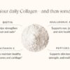 Etiqueta nutricional de Beam Collagen