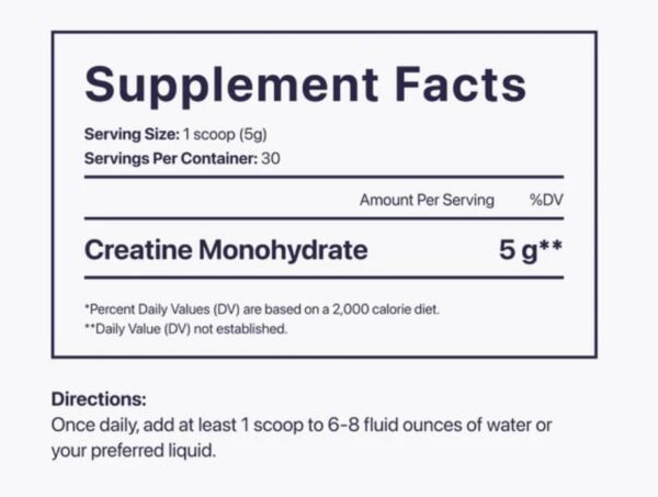 Vaso con Beam Creatine preparado