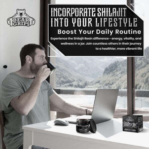 Ácido fúlvico presente en Shilajit Bear Grips
