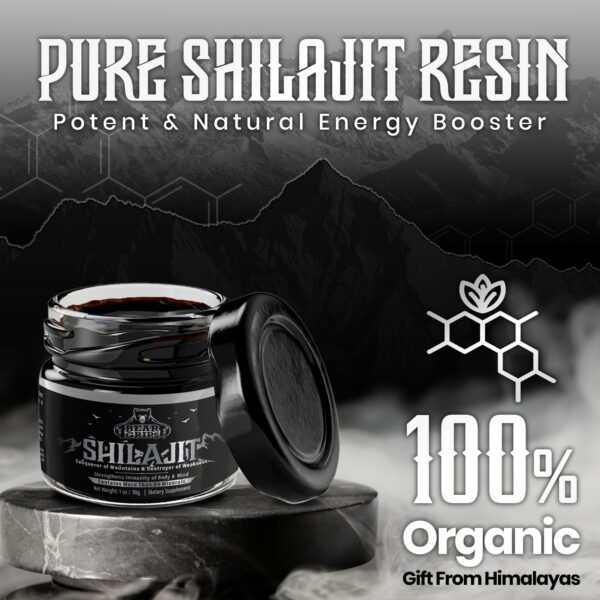 Bear Grips Shilajit Himalayo - fuente natural
