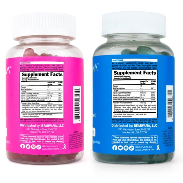 Version 1.0.0 Empaque lateral BEARVANA Top y Peach