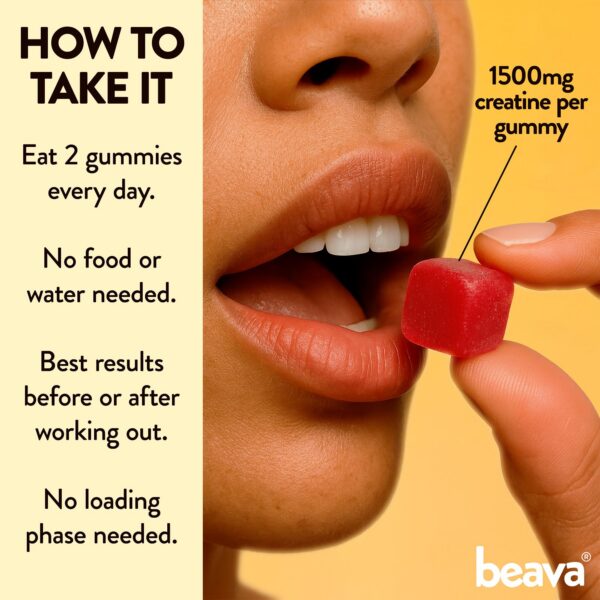 Version 1.0.0 Detalle de gomitas Beava Creatine Monohydrate