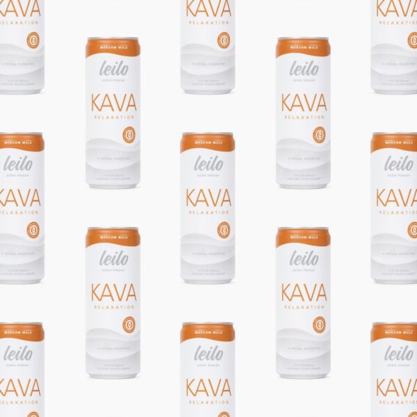 bebida carbonatada Leilo kava relajación sin alcohol
