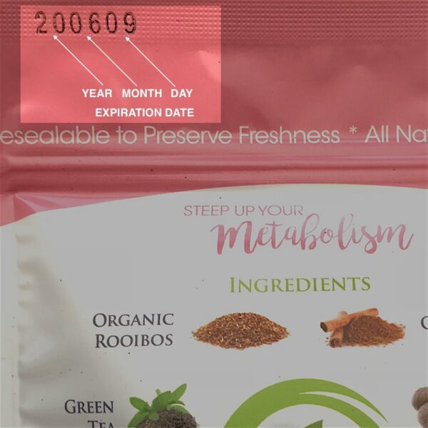 Bebida detox FATBOM Zero Tea para limpieza y energía