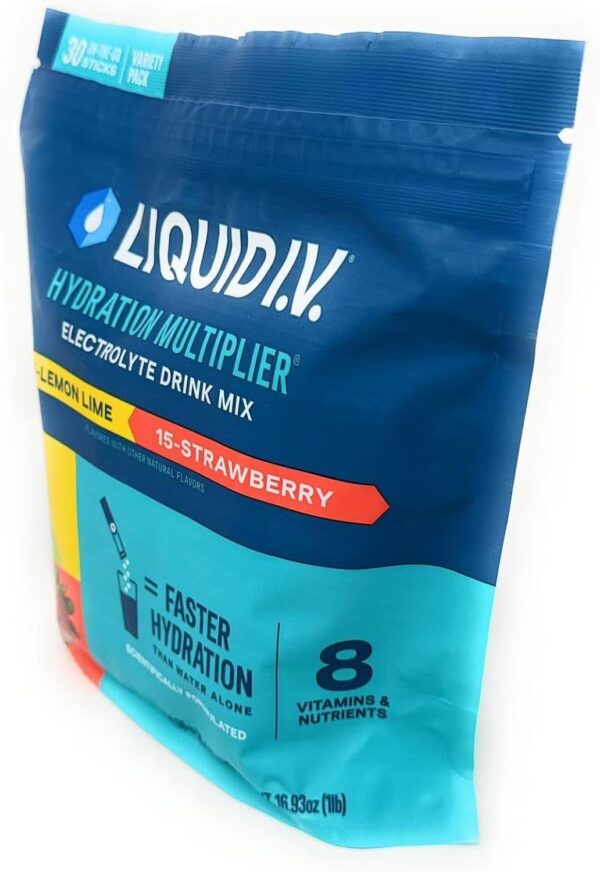 Bebida hidratante con electrolitos en polvo variedad en sobres