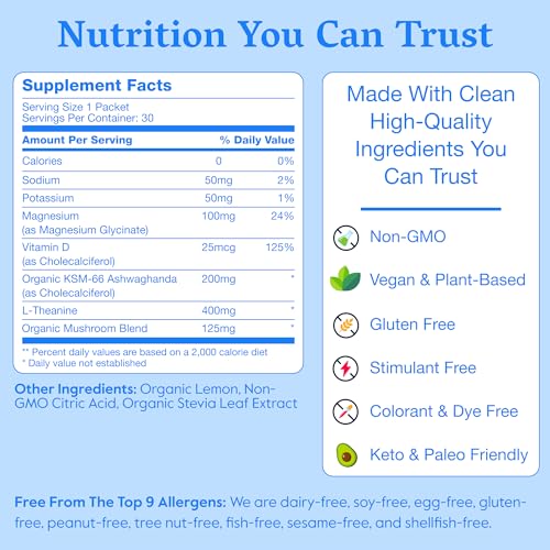 Version 1.0.0 Bebida preparada Nectar Calm magnesio y ashwagandha