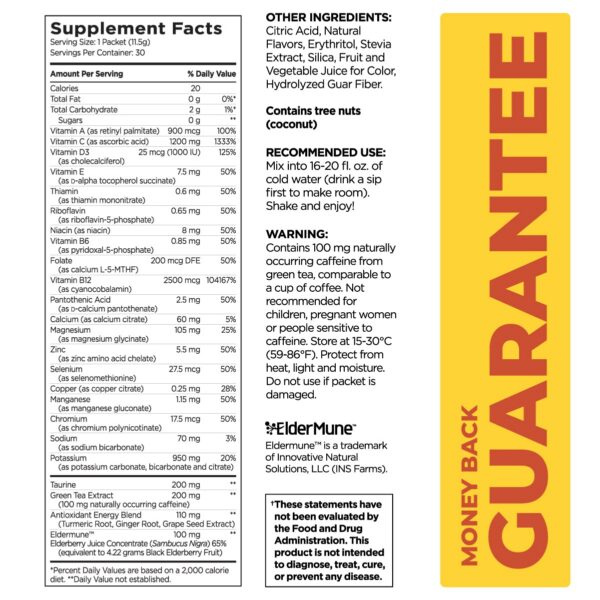 Bebida preparada Pureboost para impulso energético saludable