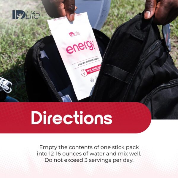 Version 1.0.0 Bebida saludable IDLife Energy fácil de llevar y usar