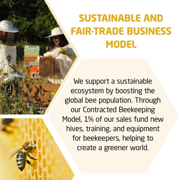 Bee and You polen de abeja granulado frasco