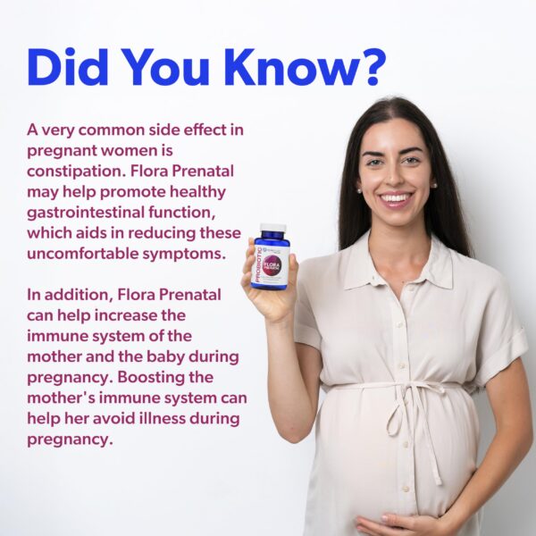 Detalle del envase Probiology Flora Prenatal