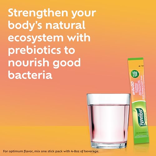 Benefiber suplementos de fibra sabor limonada con fresa