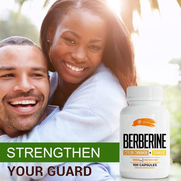 Beneficios berberina SIRUNES cápsulas naturales