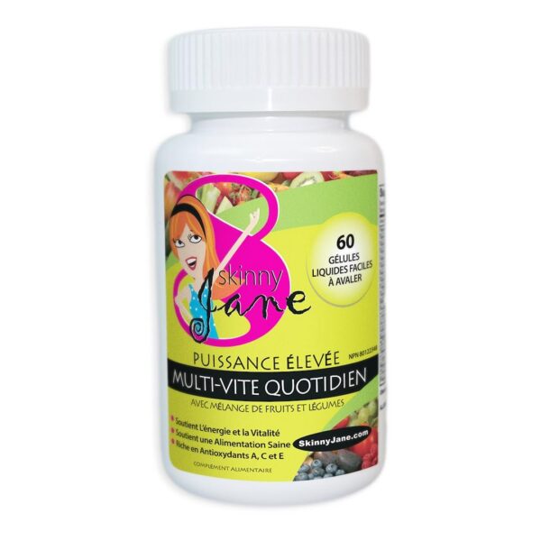 Beneficios multivitamínico Skinny Jane para inmunidad y energía