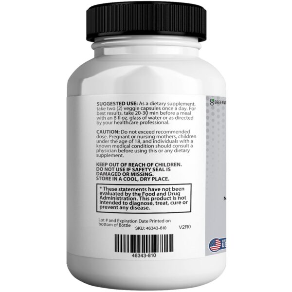 Beneficios naturales para el hígado en cápsulas fáciles de tragar 60 unidades