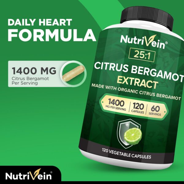 Berberina y bergamota Nutrivein antioxidantes naturales