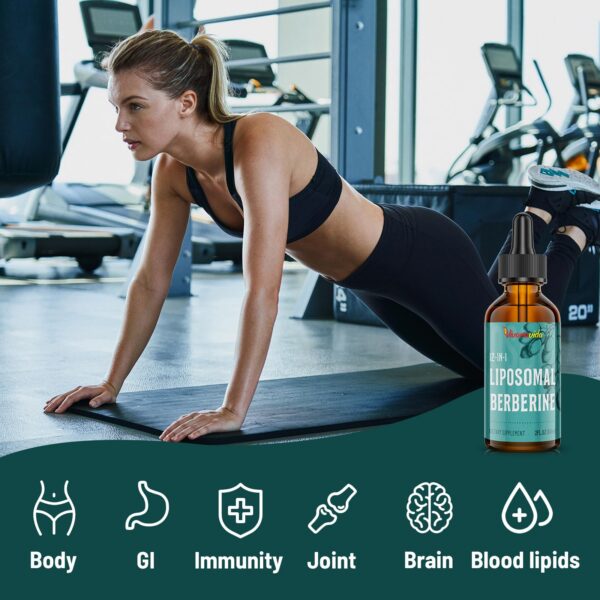 Gotas Berberina liposomal 3000 mg