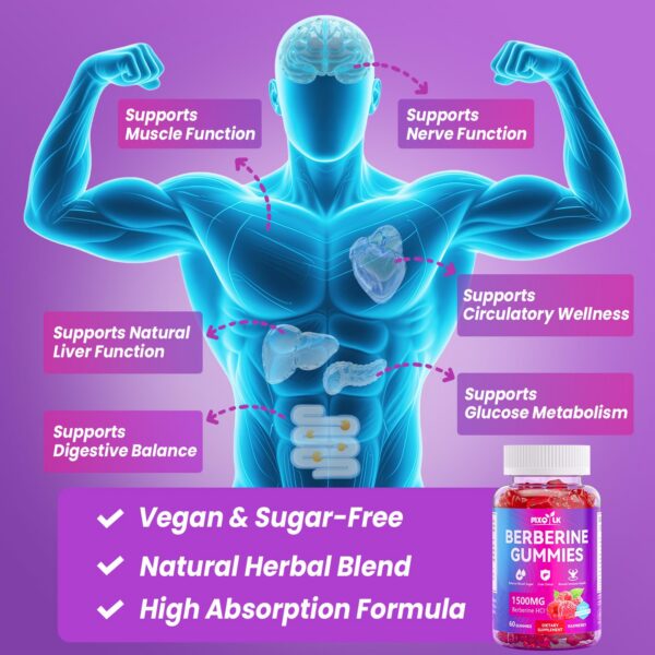 Frasco de gomitas con etiqueta visible