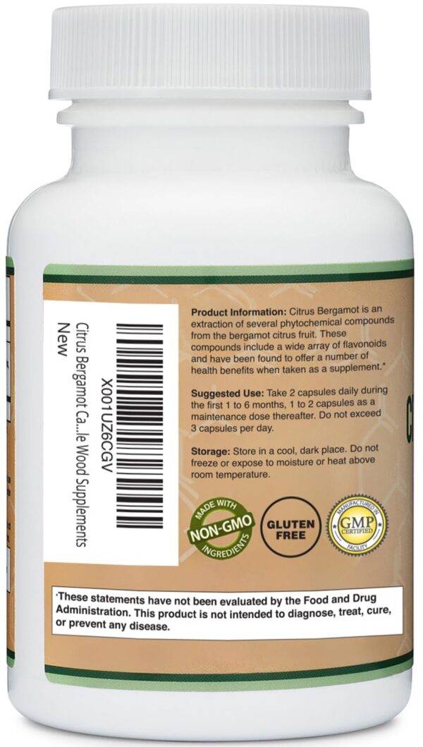 Panel de ingredientes Bergamot