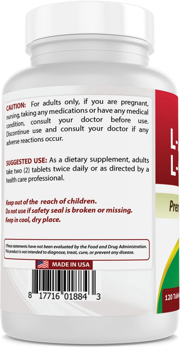 Presentación de Best Naturals L-Arginina L-Ornitina